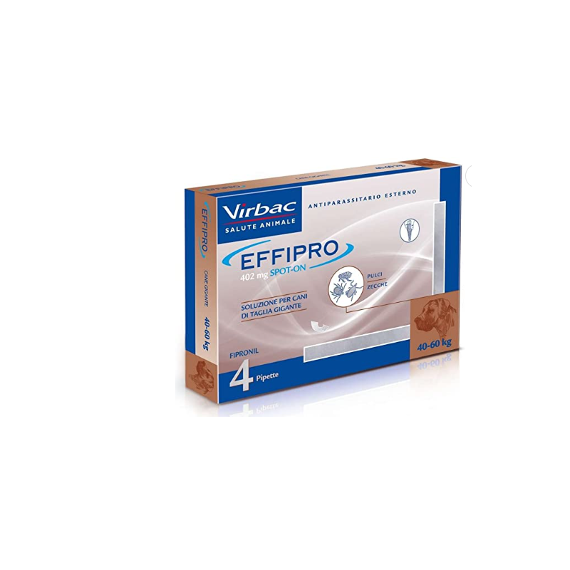 Effipro Spot-on 4 pipette 40-60 kg Per Cani