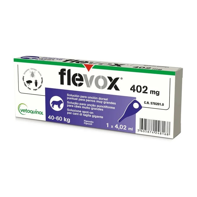 Vetoquinol Italia Flevox Spot-on 402 Mg 