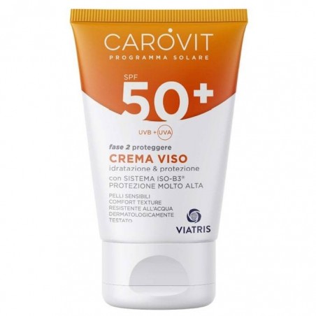 Meda Pharma Carovit Programma Solare Crema Viso Spf50+ 50 Ml