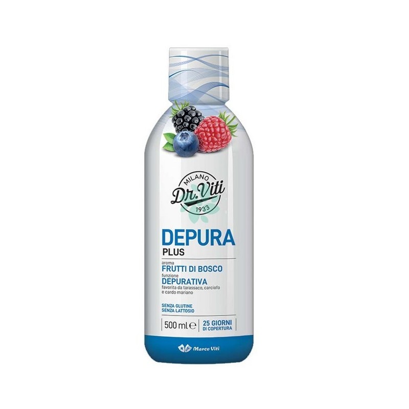 Marco Viti Farmaceutici Depurativo Plus Frutti Di Bosco 500 Ml