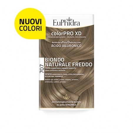 Zeta Farmaceutici Euphidra Colorpro Xd 707 Biondo Naturale F Colore + Attivante + Balsamo + Cuffia + Guanti