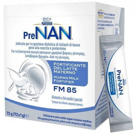 Nestle' Italiana Prenan Fortificante Del Latte Materno Fm85 72 Bustine X 1 G