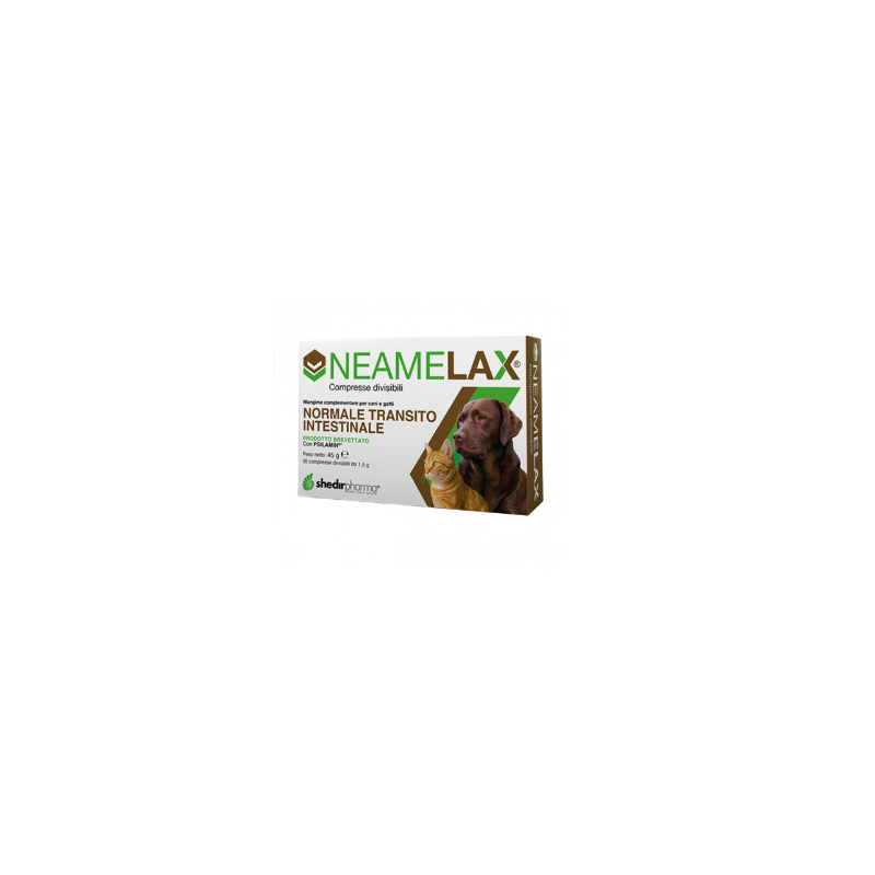 Neamelax Integratore per supporto intestinale di cani e gatti 30 compresse