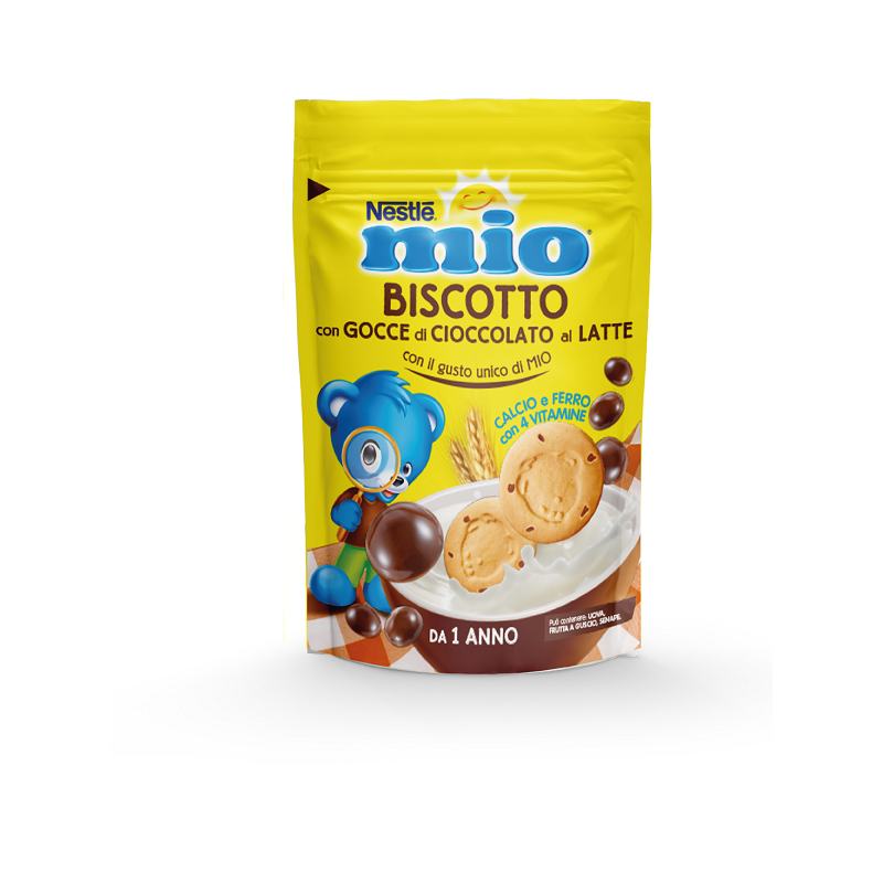 Nestle' Italiana Mio Biscotto Gocce Cioccolato Al Latte 150 G