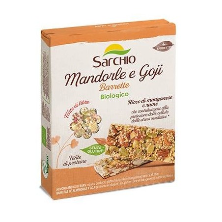 Sarchio Barrette Mandorle E Goji 4x20 G