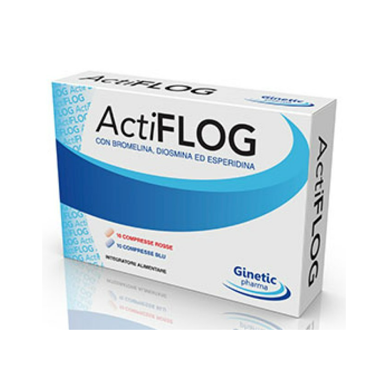 Ginetic Pharma Actiflog 20 Compresse Da 800 Mg