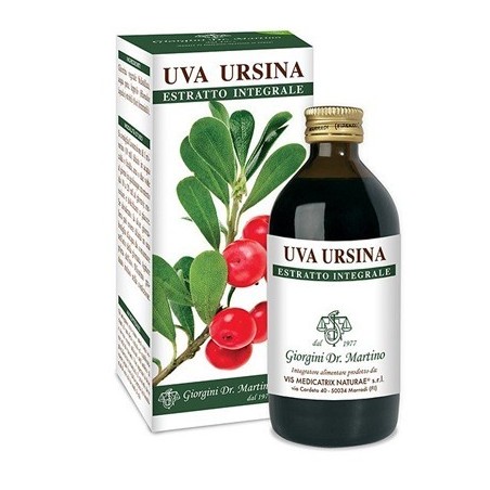 Dr. Giorgini Ser-vis Uva Ursina Estratto Integrale 200 Ml