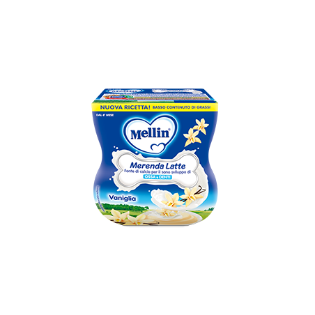 Danone Nutricia Soc. Ben. Mellin Merenda Latte Vaniglia 2 X 100 G