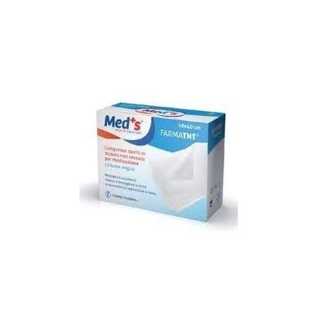 Farmac-zabban Cerotto Meds Strip Delicato Tessuto Non Tessuto 2 Formati 20 Pezzi