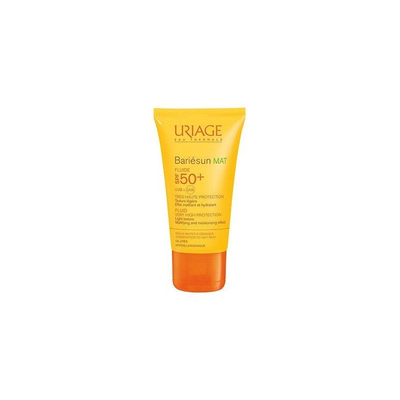 Uriage Laboratoires Dermatolog Bariesun Spf50+ Mat Fluido 50 Ml