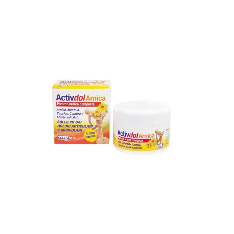 Sella Activdol Pomata Arnica Composta 80 Ml