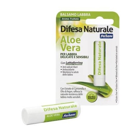 Uragme Forhans Balsamo Labbra Difesa Naturale Aloe Vera