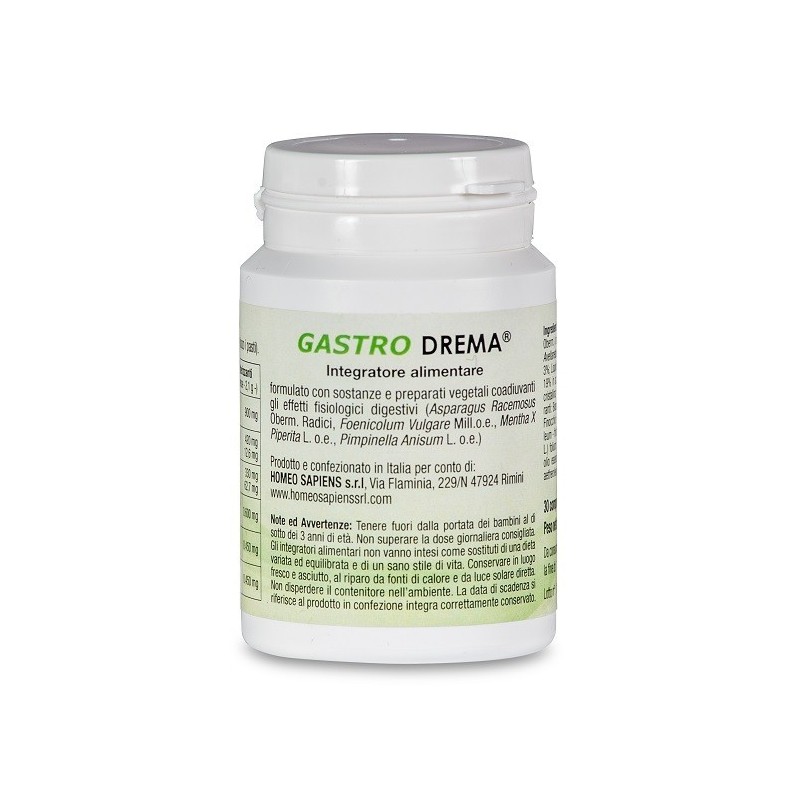 Homeo Sapiens Gastro Drema 30 Compresse 21 G