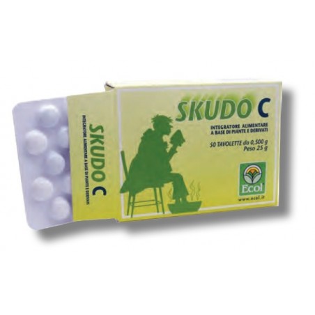 Ecol Skudo C 50 Tavolette 500 Mg