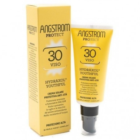 Perrigo Italia Angstrom Protect Youthful Crema Solare Viso Anti Eta' Ultra Protettiva Spf 30