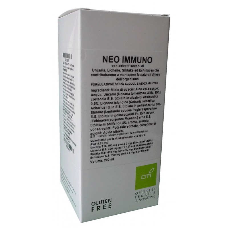 Oti Neo Immuno Sciroppo 200ml