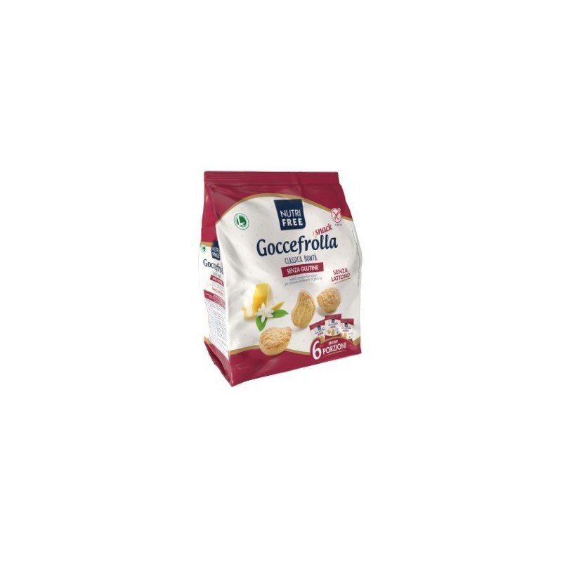 Nt Food Nutrifree Goccefrolla Snack Classica Bonta' Senza Lattosio 6 Monoporzioni Da 40 G