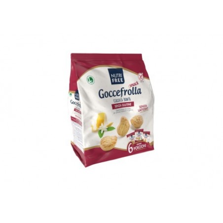 Nt Food Nutrifree Goccefrolla Snack Classica Bonta' Senza Lattosio 6 Monoporzioni Da 40 G