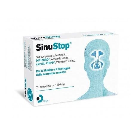 Difass International Sinustop 20 Compresse Da 1190 Mg