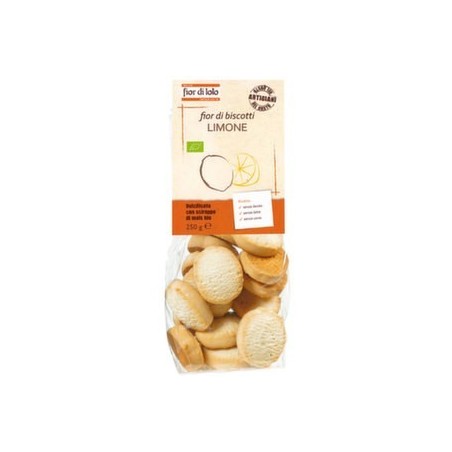 Biotobio Fior Di Biscotti Limone 250 G