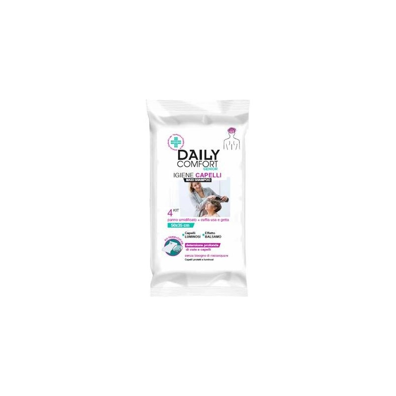 Diva International Daily Comfort Senior Panni Shampoo 4 Pezzi