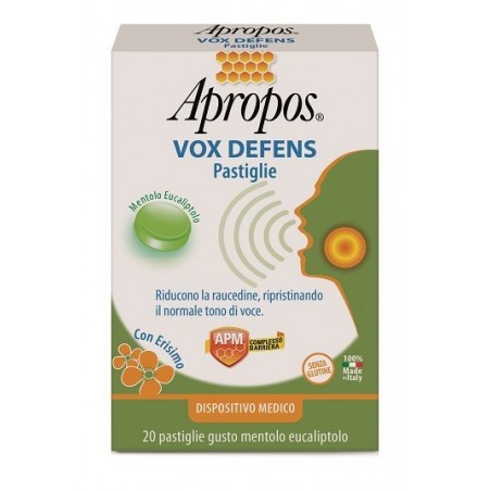 Desa Pharma Apropos Vox Defens Pro Mentolo Eucalipto 20 Pastiglie