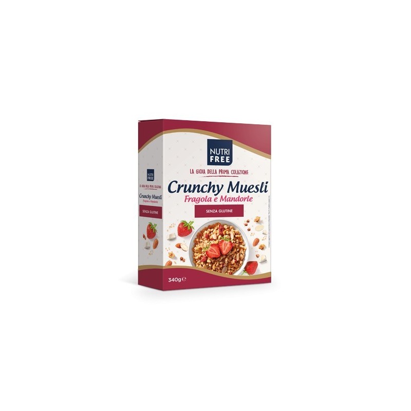 Nt Food Nutrifree Crunchy Mix Fragole E Mandorle 340 G