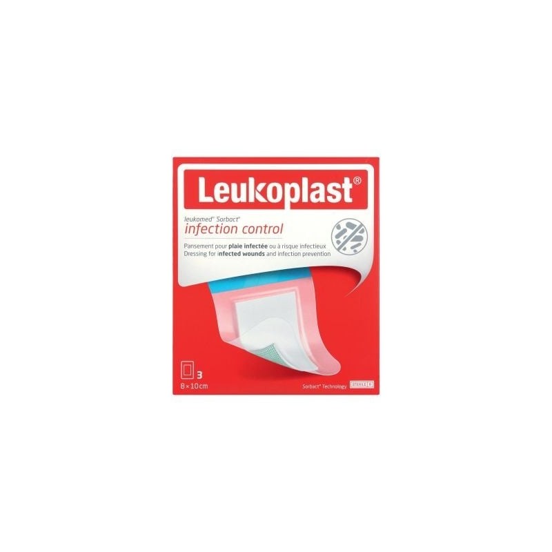 Essity Italy Leukomed Sorbact Medicazione 8x10 Cm 5 Pezzi