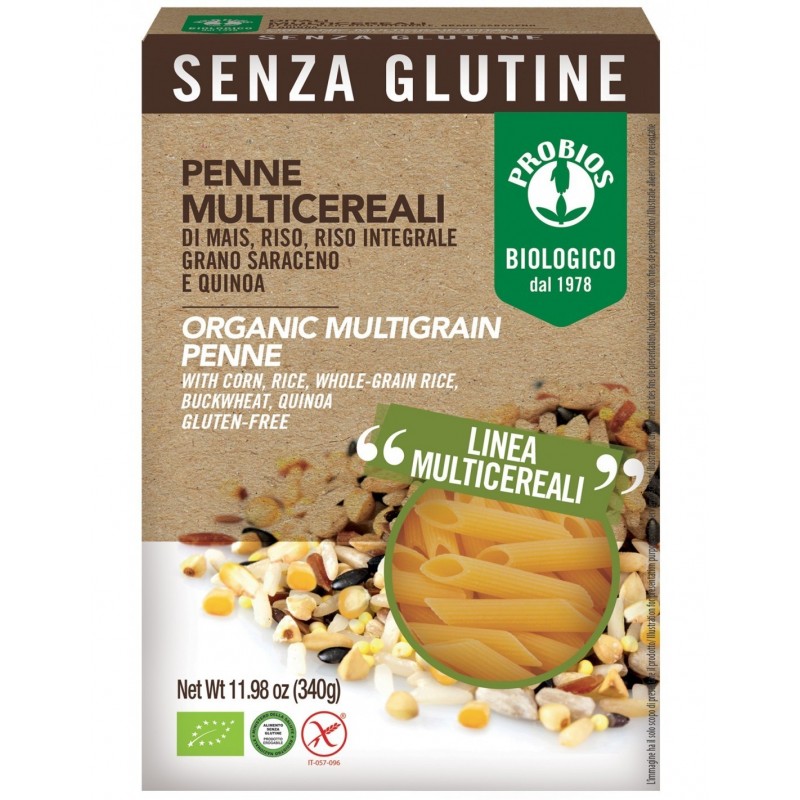 Probios Societa' Benefit Penne Multicereali 340 G