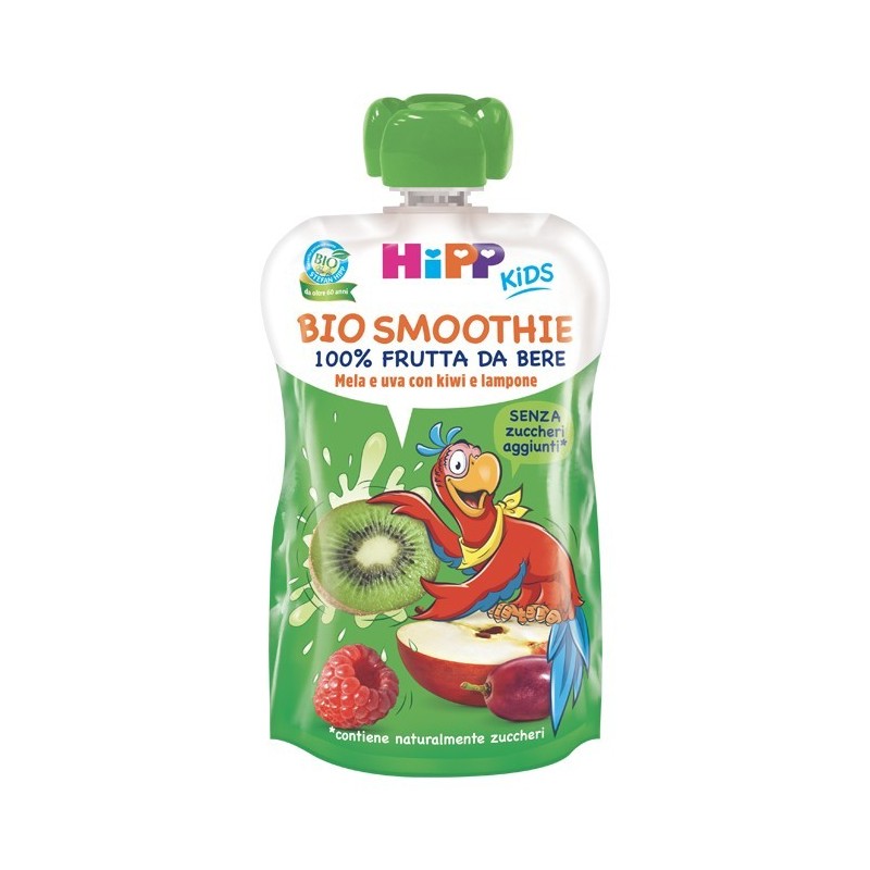 Hipp Italia Hipp Bio Smoothies Mela/uva/kiwi/lampone 120 Ml