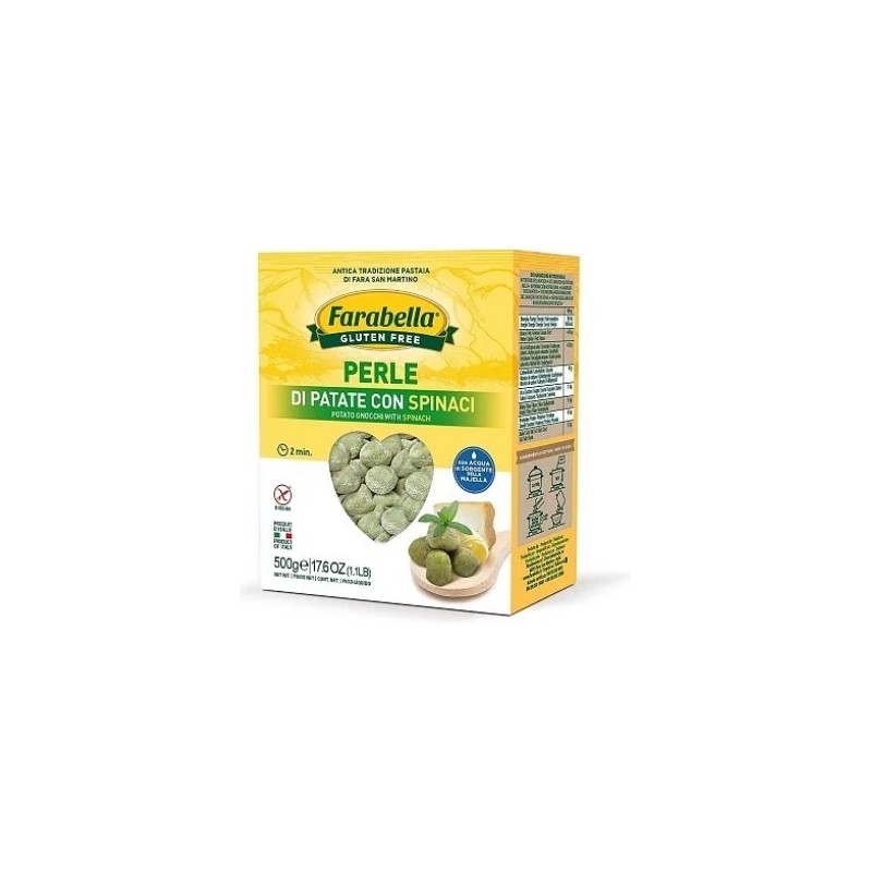 Bioalimenta Farabella Perle Patate Spinaci 500 G Astuccio