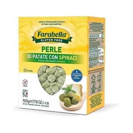 Bioalimenta Farabella Perle Patate Spinaci 500 G Astuccio