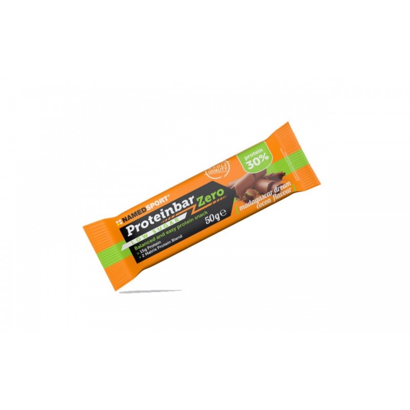 Namedsport Proteinbar Zero Madagascar Dream Cocoa 50 G