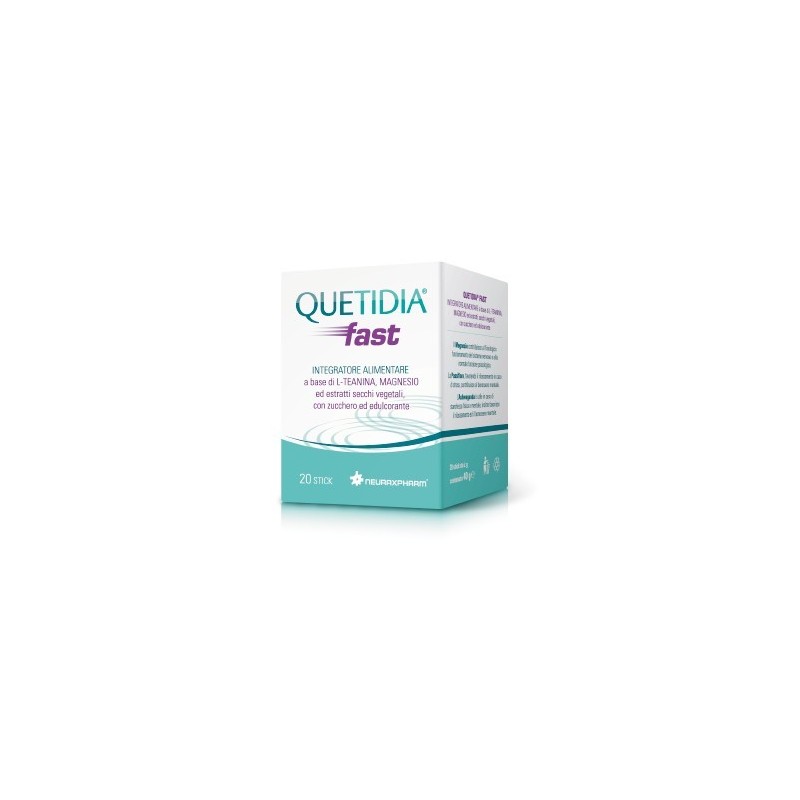 Neuraxpharm Italy Quetidia Fast 20 Stick