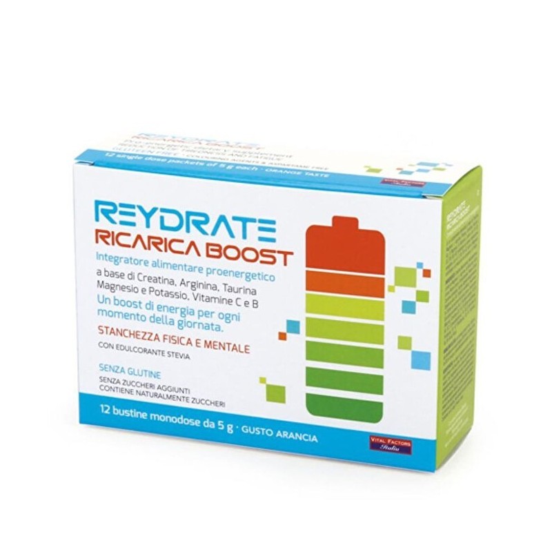 Vital Factors Italia Reydrate Ricarica Boost 12 Bustine