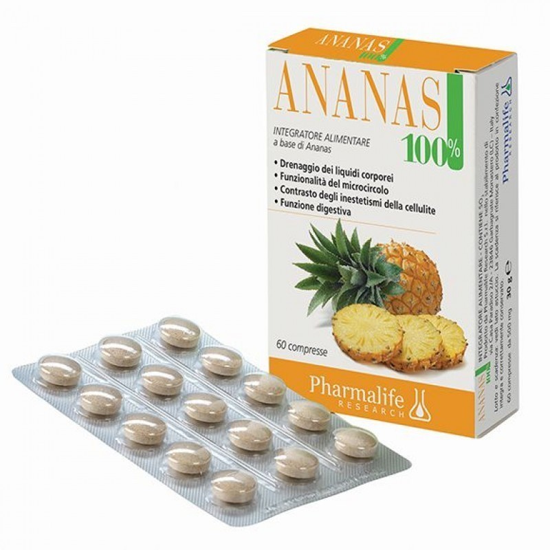 Pharmalife Research Ananas 100% 60 Compresse