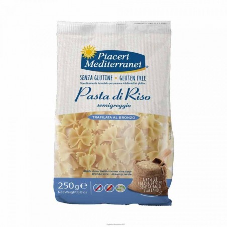 Eurospital Piaceri Mediterranei Pasta Riso Farfalle 250 G