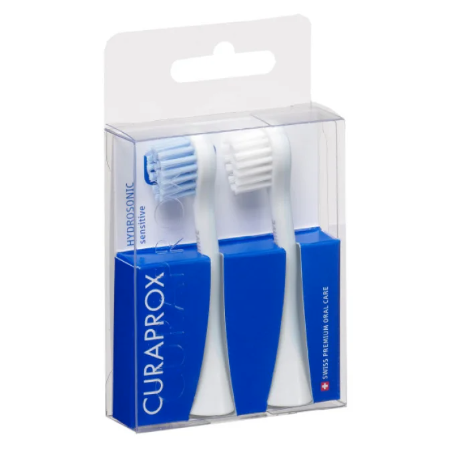 Curaden Ag Curaprox Hydrosonic Ortho/pro Brush Head Sensitive Duo-pack