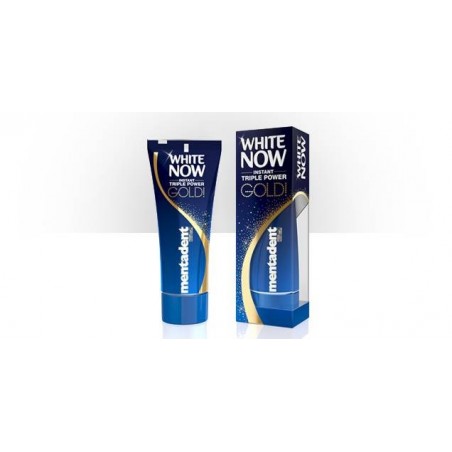 Unilever Italia Mentadent White Now Gold Triple Power 50 Ml