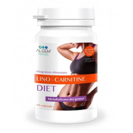 Algem Natura Lino Carnitine Diet 45 Capsule