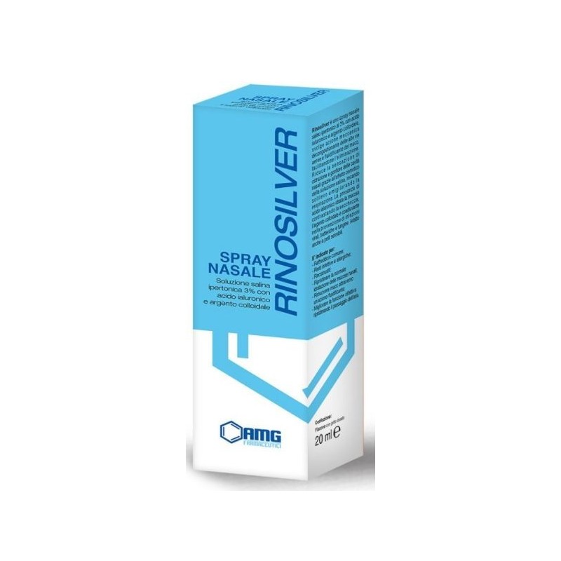 Amg Farmaceutici Rinosilver Iso Spray Nasale 50 Ml