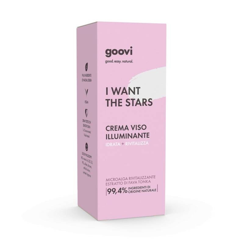 The Good Vibes Company Goovi Crema Viso Illuminante 50 Ml