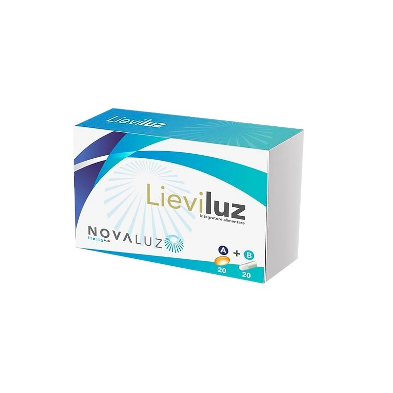 Novaluz Italia Lieviluz 20 Perle 480mg + 20 Capsule 350mg