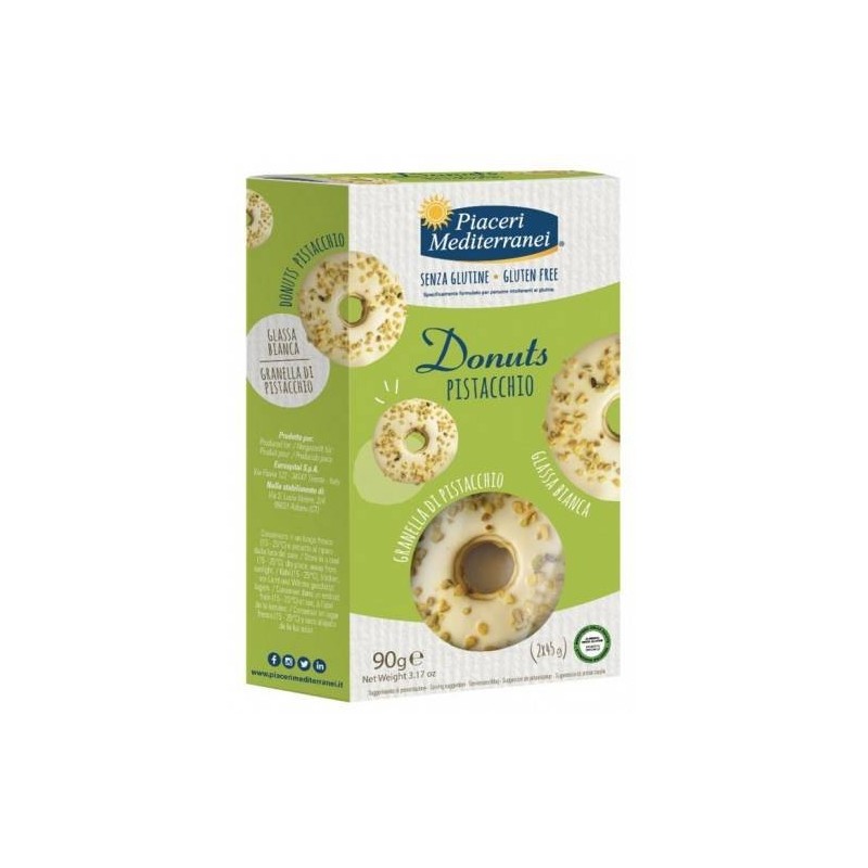 Eurospital Piaceri Mediterranei Donuts Pistacchio 90 G