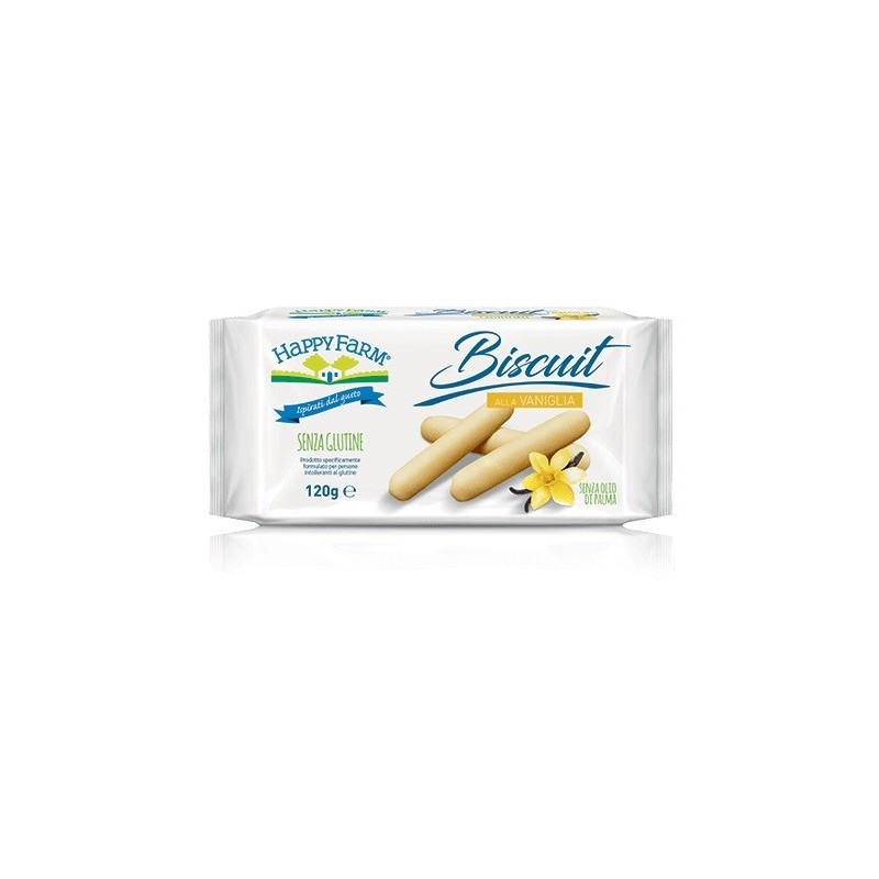 Happy Farm Co. Happy Farm Biscuit Vaniglia 120 G