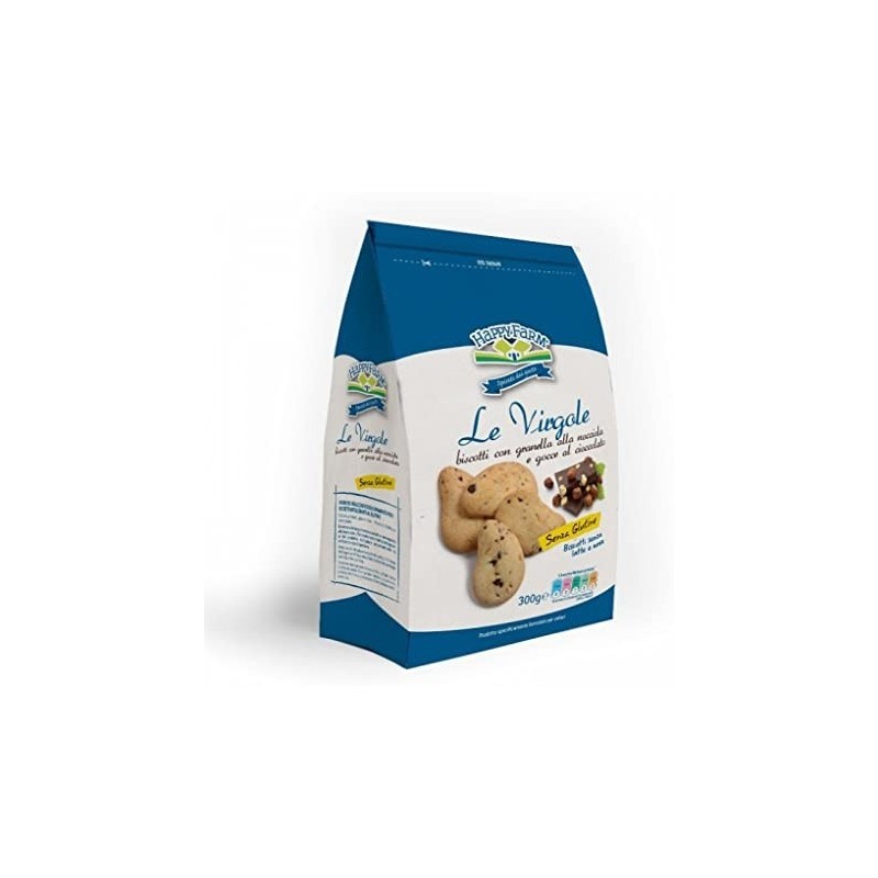 Happy Farm Co. Happy Farm Virgole Gocce Cioccolata E Granella Nocciole 200 G