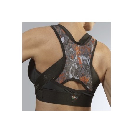 Dual Sanitaly Soc. Benefit Ekeep B2 Active Bra Reggiseno Posturale Sportivo Nero/fun 2