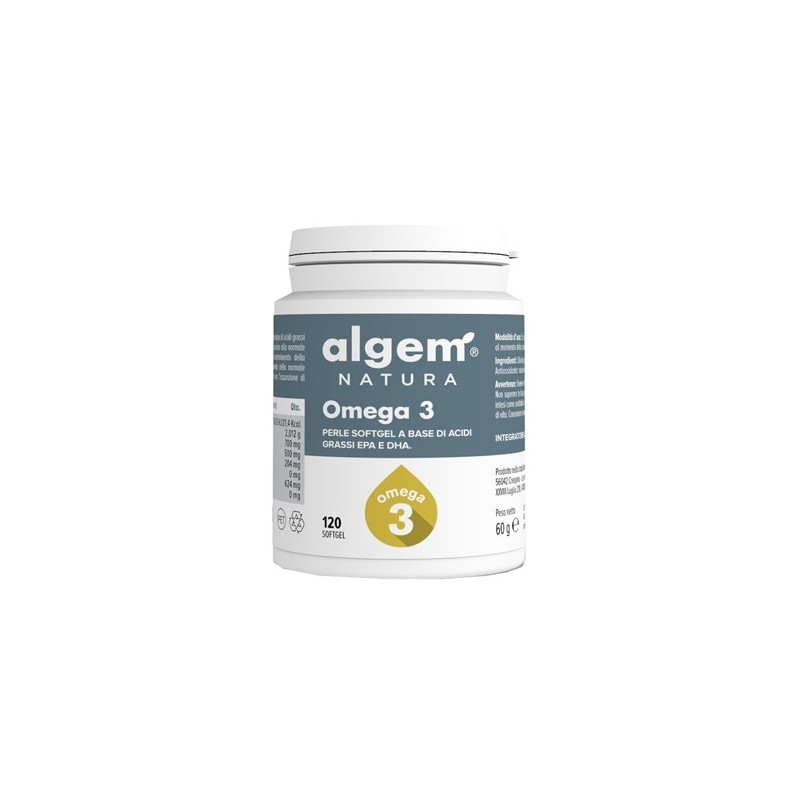 Algem Natura Omega 3 120 Perle Softgel