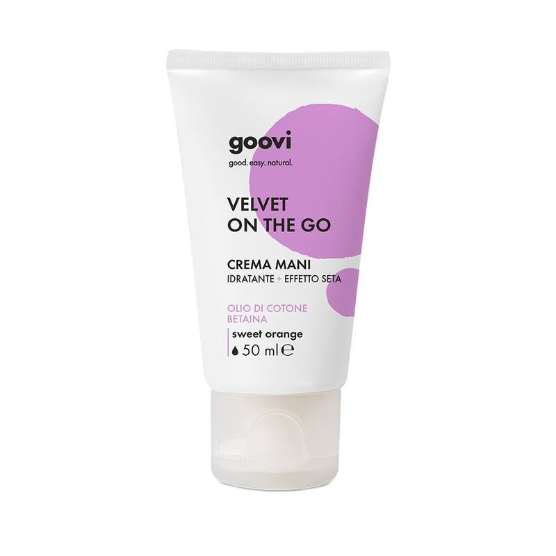 The Good Vibes Company Goovi Crema Mani Idrata+effetto Seta 50 Ml