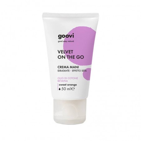 The Good Vibes Company Goovi Crema Mani Idrata+effetto Seta 50 Ml